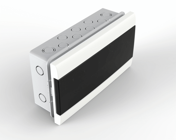 Caja P/TM de Embutir IP40 16 DIN Pta Fume