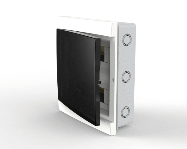 Caja P/TM de Embutir IP40 24 DIN Pta Fume