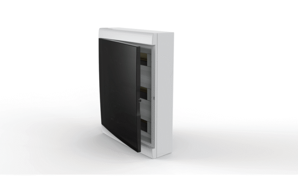 Caja P/TM de Superficie IP40 36 DIN Pta Fume