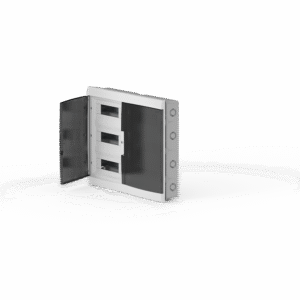 Caja P/TM de Embutir IP40 72 DIN Pta Fume