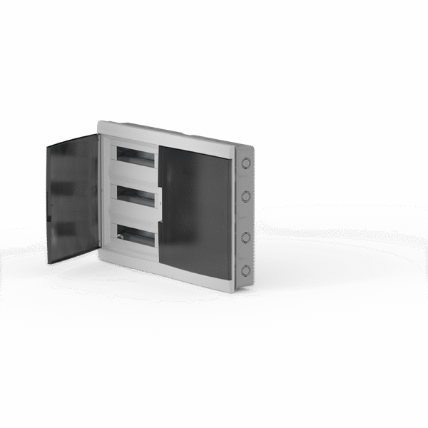 Caja P/TM de Embutir IP40 96 DIN Pta Fume