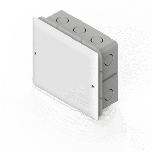 Caja de pase de embutir 16x18mm