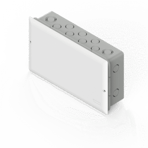 Caja de pase de embutir 25x30mm