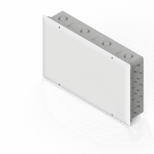 Caja de pase de embutir 25x42mm
