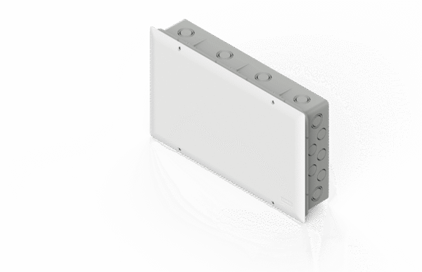 Caja de pase de embutir 25x42mm
