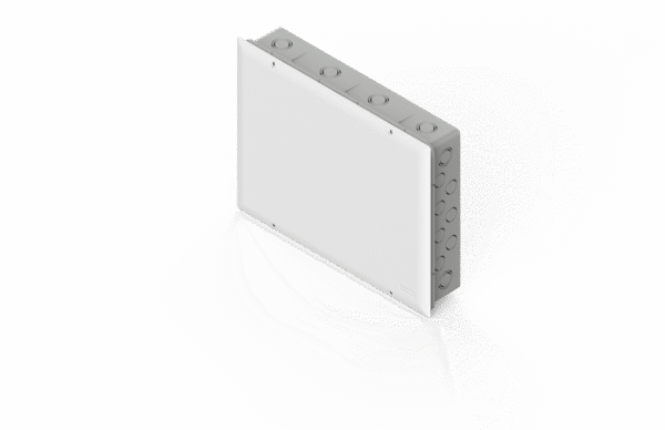 Caja de pase de embutir 33x42mm