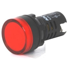 Ojo de Buey Led 22mm 220v Rojo