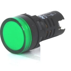Ojo de Buey Led 22mm 220v Verde