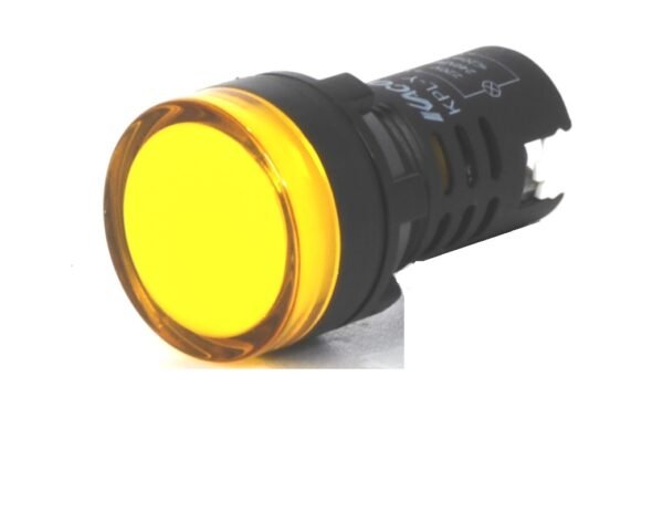 Ojo de Buey Led 22mm 220v Ambar