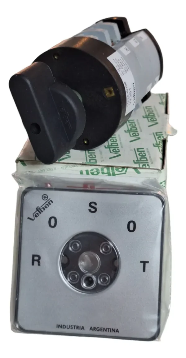 Selector de Fase de Panel R-0-S-0-T 45A Cod. 461N