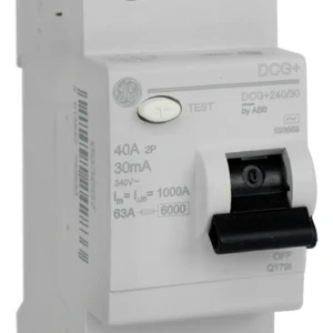 Disyuntor Dif. 4,5KA 30Ma 2x40A