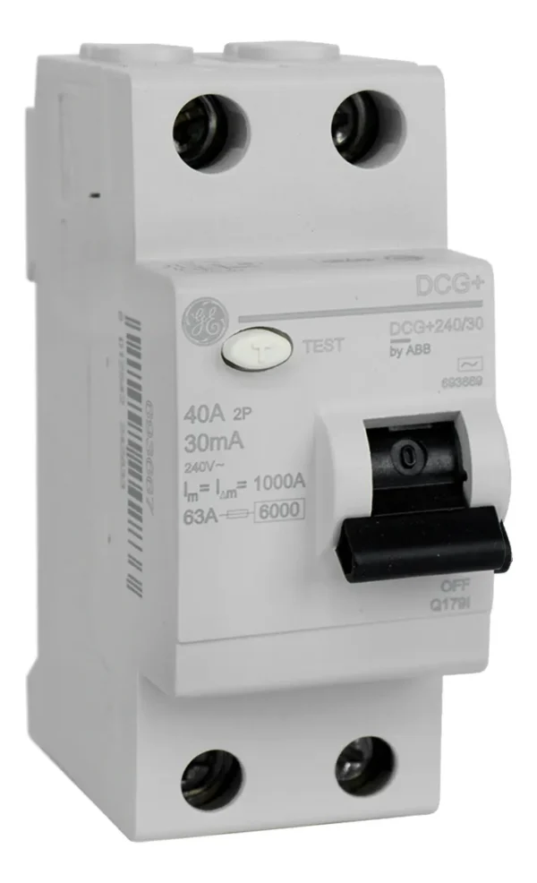 Disyuntor Dif. 4,5KA 30Ma 2x40A