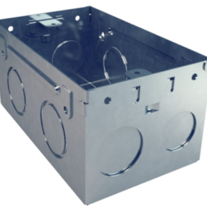Caja de Embutir Chapa Rectangular + Prof. 10x5cm