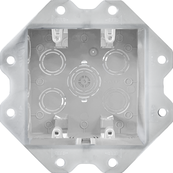 Caja de Emb. PVC Const. en Seco Cuadrada 10x10