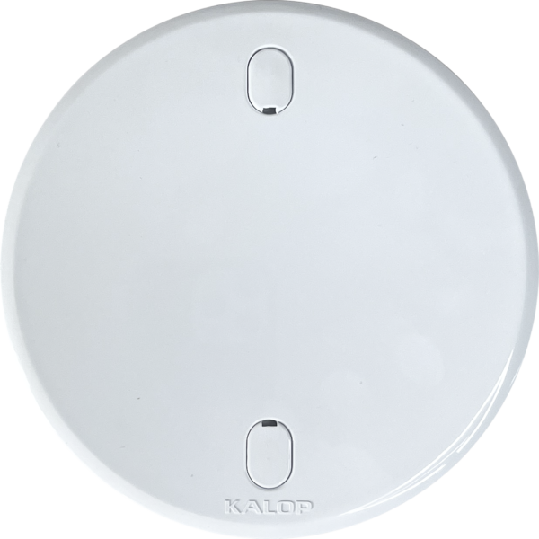 Tapa Ciega Pvc Oct. Grande Blanca