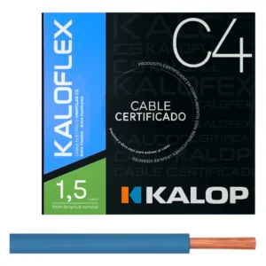 Cable Unipolar IRAM C4 01,50mm Cel x100Mts
