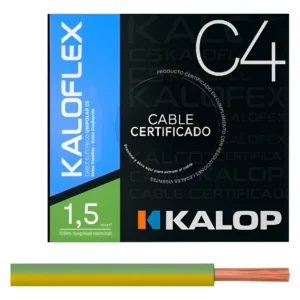 Cable Unipolar IRAM C4 01,50mm V/A x100Mts