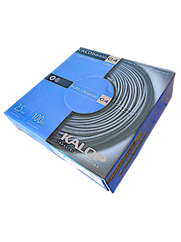 Cable Unipolar IRAM C4 02,50mm Bla x100Mts