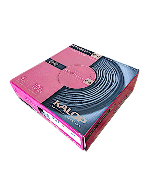 Cable Unipolar IRAM C4 04,00mm Mar x100Mts
