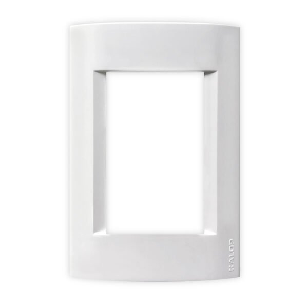 Tapa 3 Mod. Rect. 10x5 Civil Blanca
