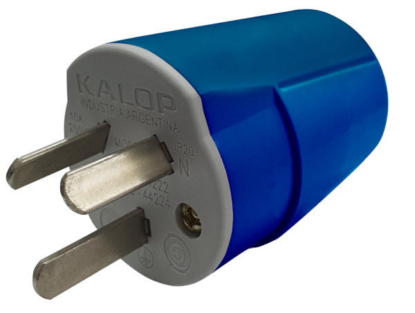 Ficha Heavy Duty 3 P. Macho Azul