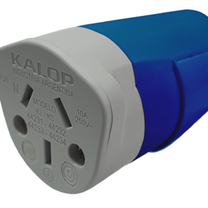 Ficha Heavy Duty Hembra Binorma Azul