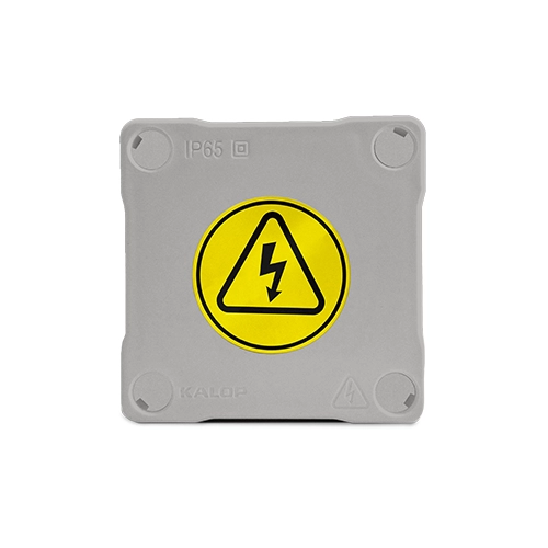Caja de Paso IP65 LSOH Gris 075x75x50mm