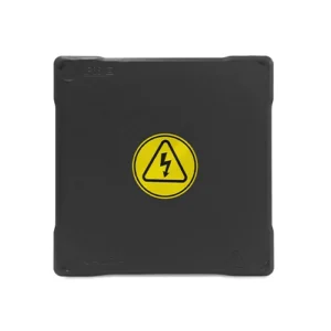 Caja de Paso IP65 LSOH Negra 120x120x75mm
