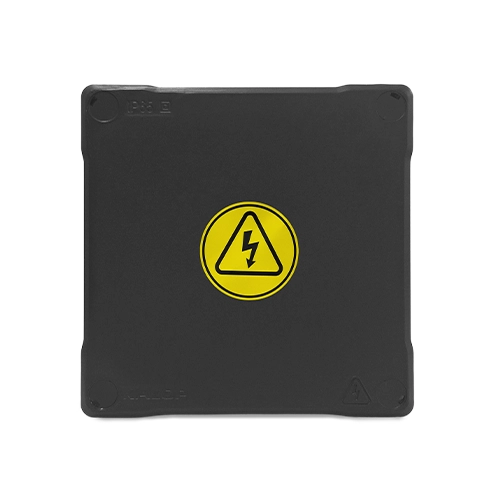 Caja de Paso IP65 LSOH Negra 120x120x75mm