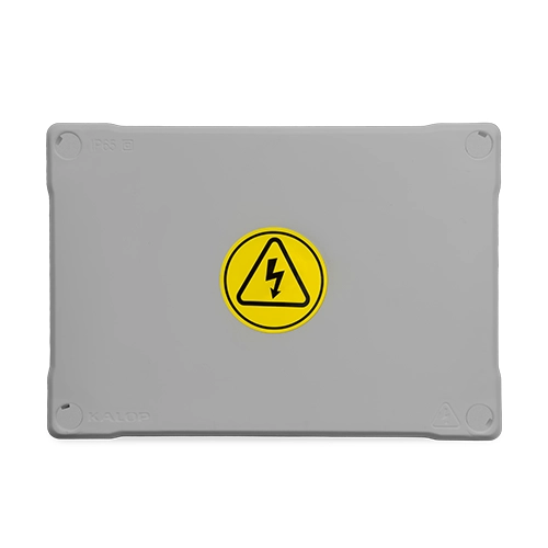 Caja de Paso IP65 LSOH Gris 120x170x75mm