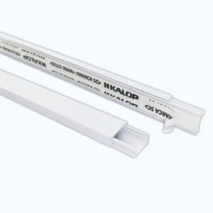 Cable Canal C/Adh. 30x10mm Blanco. xMt