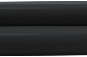 Caño Rigido PVC Negro Pesado 25mm x3mts