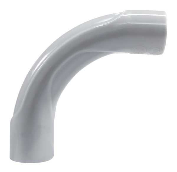 Curva PVC Gris LS0H P/Caño 16mm
