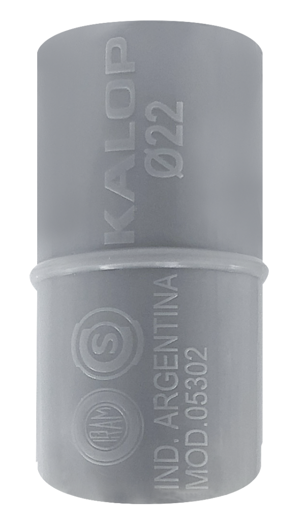 Union PVC Gris LS0H P/Caño 32mm