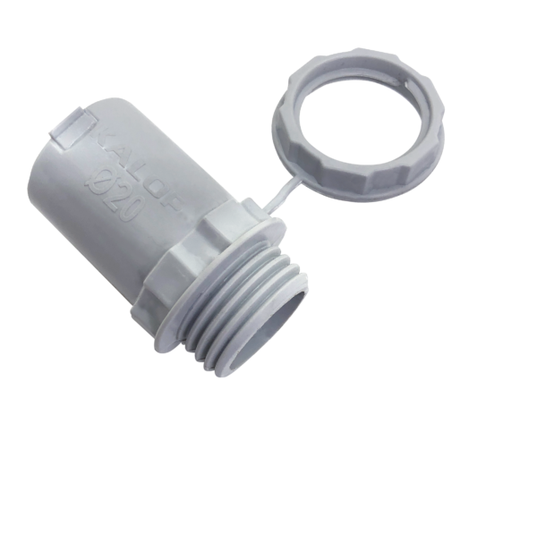 Conector PVC Gris LS0H P/Caño 16mm