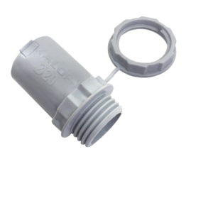 Conector PVC Gris LS0H P/Caño 22mm
