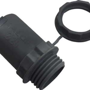 Conector PVC Negro LS0H P/Caño 20mm