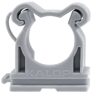 Grampa PVC Gris LS0H P/Caño 16mm