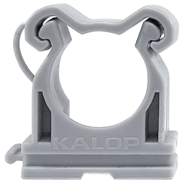 Grampa PVC Gris LS0H P/Caño 20mm