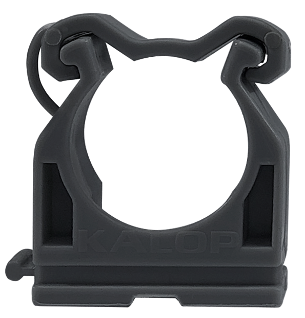 Grampa PVC Negro LS0H P/Caño 25mm