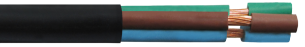 Cable TPR Ngr BOB. IRAM C5 3x01,00mm xMts