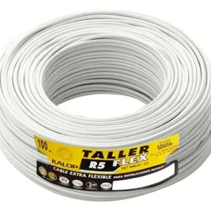 Cable TPR Blanco IRAM C5 3x01,00mm x100Mts