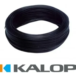 Cable Paralelo Negro C5 2x00,75mm x100Mts