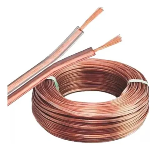 Cable Paralelo Cristal C5 2x02,50mm x100Mts