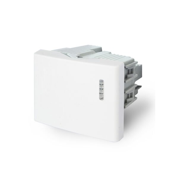 Mod. Interruptor Medio Teclon Blanco