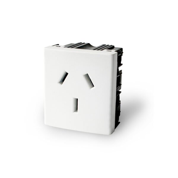 Mod. Toma 20A (2mod) Blanco