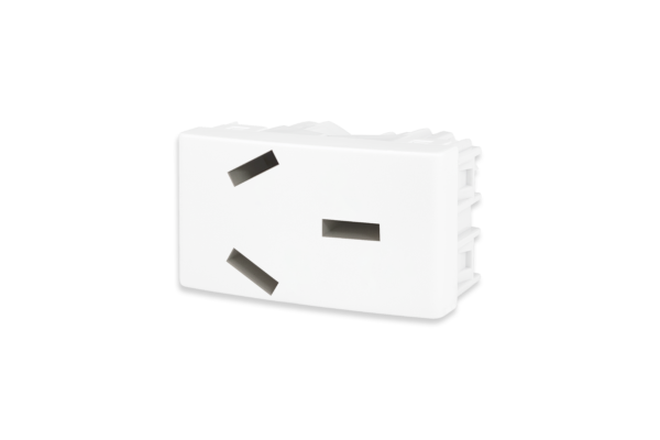 Mod. Toma 20A (1mod) Blanco