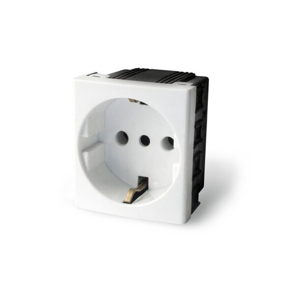 Mod. Toma Schuko 16A Blanco