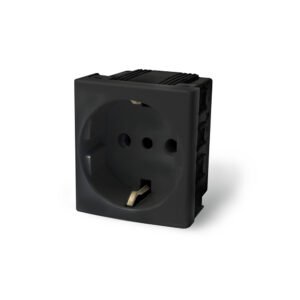Mod. Toma Schuko 16A Negro