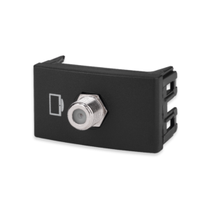 Mod. CATV Pin Fino Terminal Negro